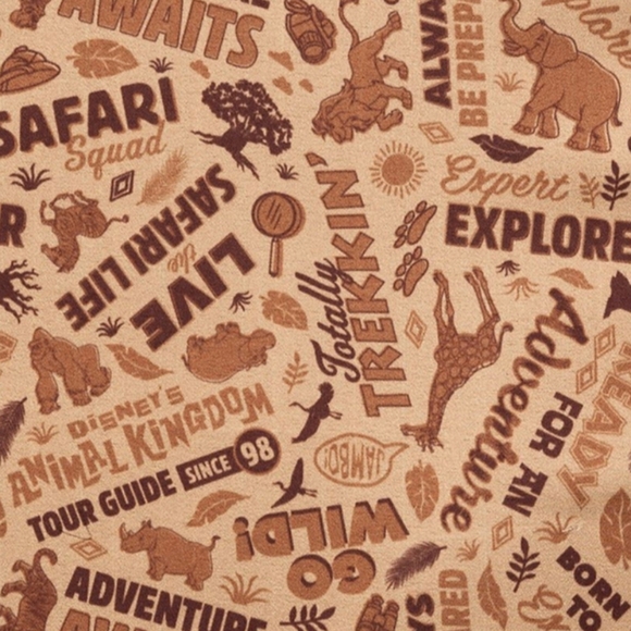 Loungefly Disney Parks Safari Minnie Mouse Animal Kingdom Backpack - Picture 2 of 10